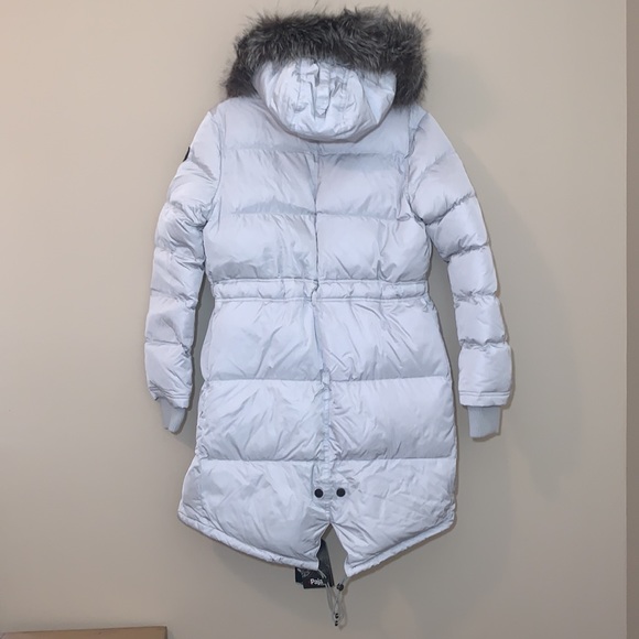 NWT PAJAR Fox Fur Puffer Coat - Picture 5 of 8